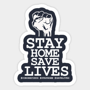 stay home Sticker